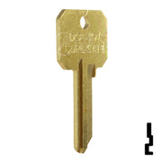 Uncut DND Key Blank | Weslock | WK2-DND, 1175N Residential-Commercial Key Ilco