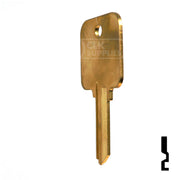 Uncut Hotel Head Key Blank | Weiser | WR3, WR5 Residential-Commercial Key Ilco