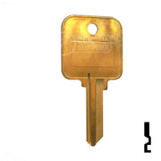 Uncut Hotel Head Key Blank | Weiser | WR3, WR5 Residential-Commercial Key Ilco