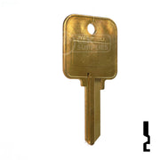 Uncut Hotel Head Key Blank | Weiser | WR3, WR5 Residential-Commercial Key Ilco
