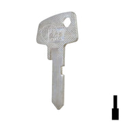Uncut Key Blank | Alpha | BDALP8 Residential-Commercial Key Framon Manufacturing Company, Inc