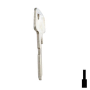 Uncut Key Blank | Alpha | BDALP8 Residential-Commercial Key Framon Manufacturing Company, Inc