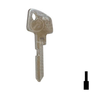 Uncut Key Blank | Alpha | BDALP8 Residential-Commercial Key Framon Manufacturing Company, Inc