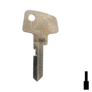 Uncut Key Blank | Alpha | BDALP8 Residential-Commercial Key Framon Manufacturing Company, Inc