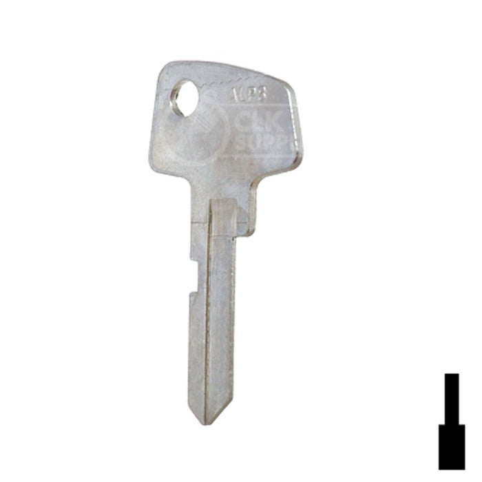 Uncut Key Blank | Alpha | BDALP8 Residential-Commercial Key Framon Manufacturing Company, Inc