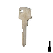 Uncut Key Blank | Alpha | BDALP8 Residential-Commercial Key Framon Manufacturing Company, Inc