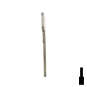 Uncut Key Blank | Alpha | BDALP8 Residential-Commercial Key Framon Manufacturing Company, Inc