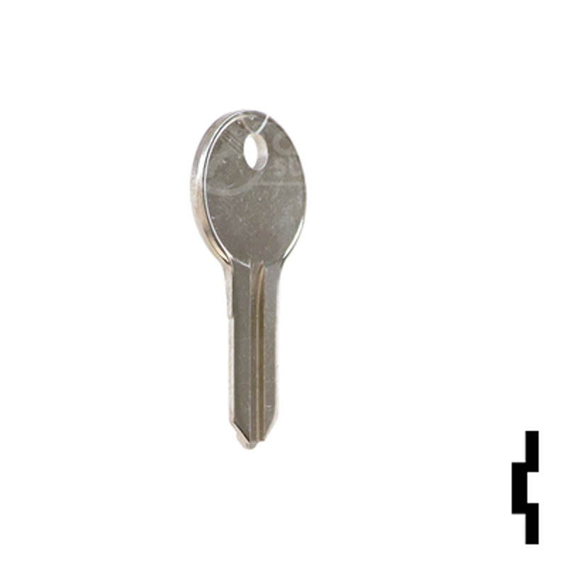 Uncut Key Blank | American Padlock | ILL2 Residential-Commercial Key Ilco