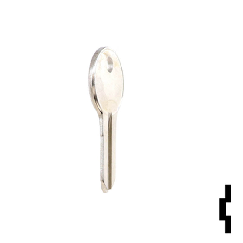 Uncut Key Blank | American Padlock | ILL2 Residential-Commercial Key Ilco