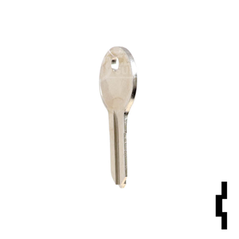Uncut Key Blank | American Padlock | ILL2 Residential-Commercial Key Ilco