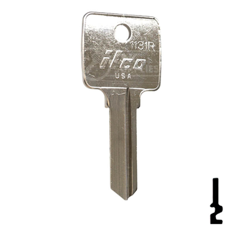 Uncut Key Blank | Arco | 1131R Residential-Commercial Key Ilco