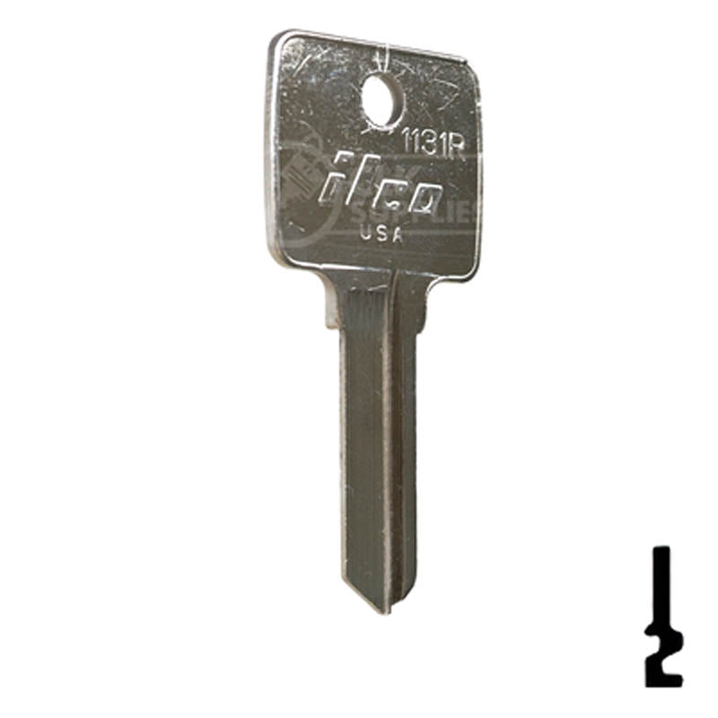 Uncut Key Blank | Arco | 1131R Residential-Commercial Key Ilco