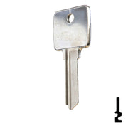 Uncut Key Blank | Arco | 1131R Residential-Commercial Key Ilco