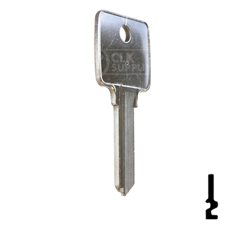 Uncut Key Blank | Arco | 1131R Residential-Commercial Key Ilco
