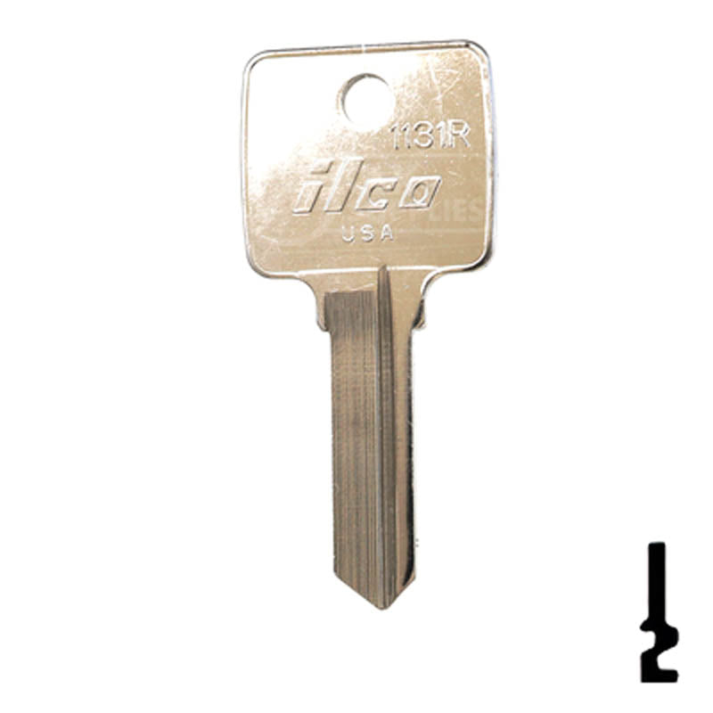 Uncut Key Blank | Arco | 1131R Residential-Commercial Key Ilco