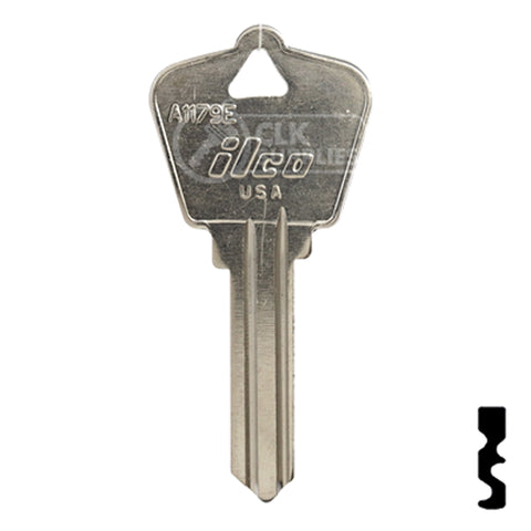 Uncut Key Blank | Arrow | A1179E Residential-Commercial Key Ilco