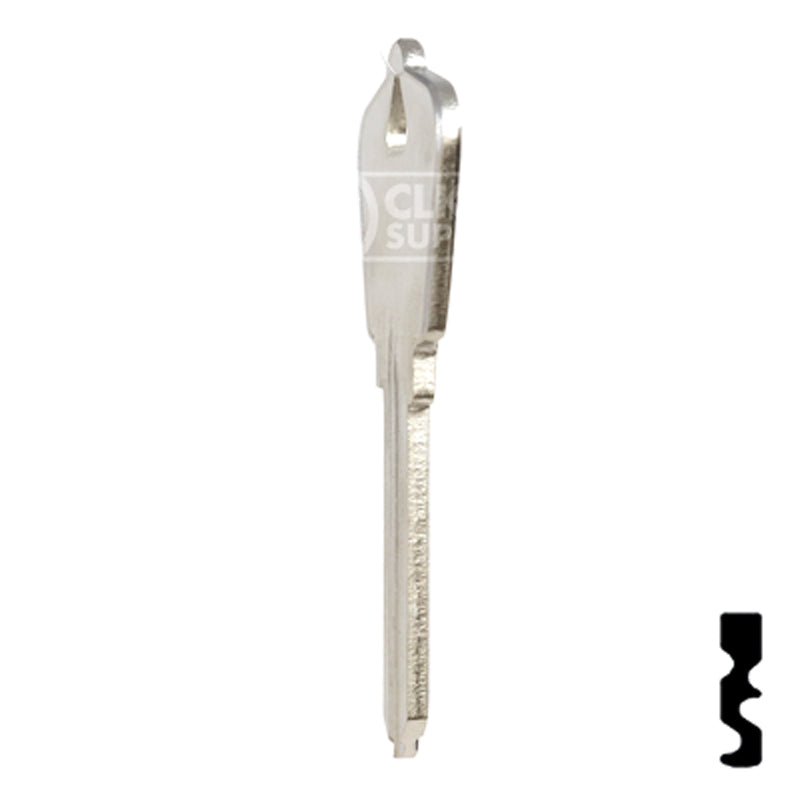 Uncut Key Blank | Arrow | A1179E Residential-Commercial Key Ilco