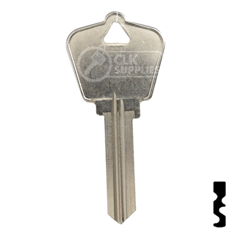 Uncut Key Blank | Arrow | A1179E Residential-Commercial Key Ilco