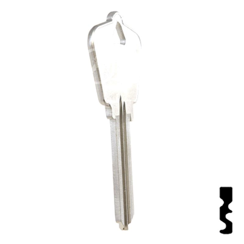 Uncut Key Blank | Arrow | A1179E Residential-Commercial Key Ilco