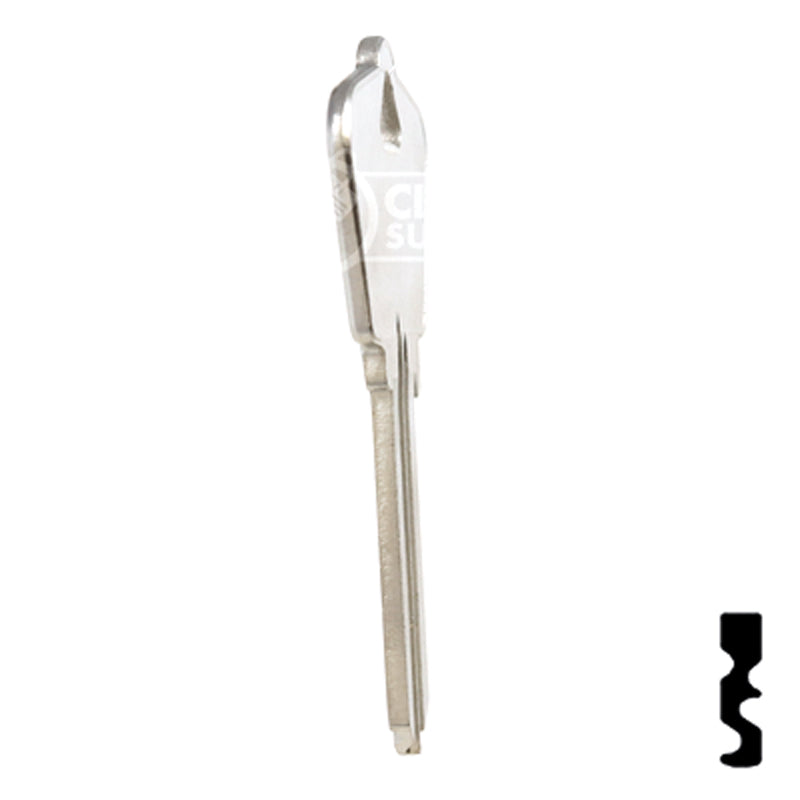 Uncut Key Blank | Arrow | A1179E Residential-Commercial Key Ilco