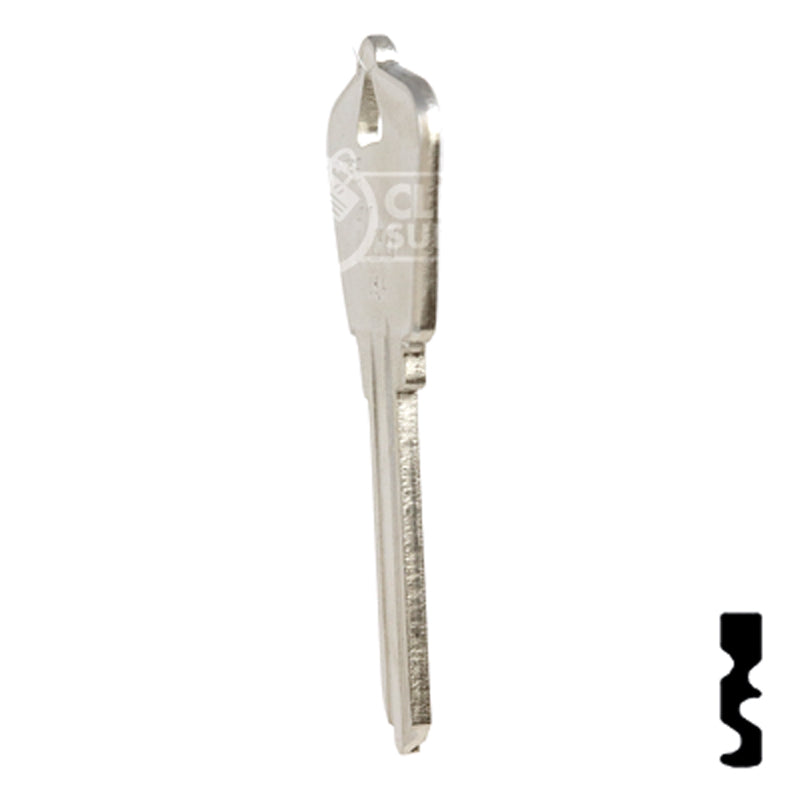 Uncut Key Blank | Arrow | A1179E Residential-Commercial Key Ilco