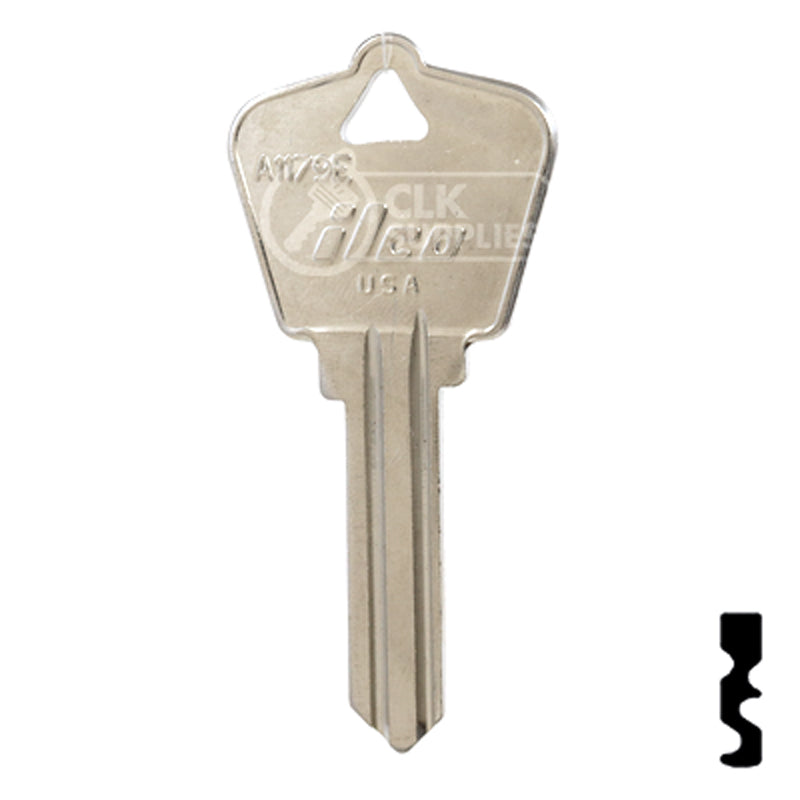 Uncut Key Blank | Arrow | A1179E Residential-Commercial Key Ilco