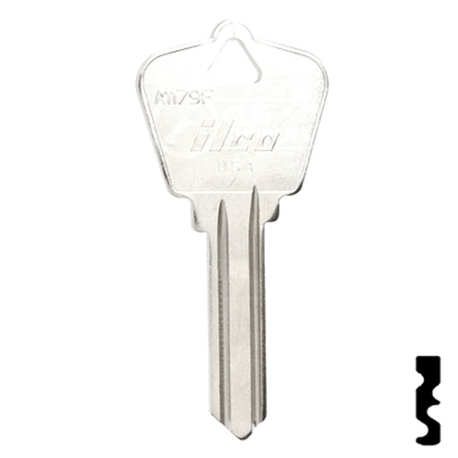 Uncut Key Blank | Arrow | A1179F Residential-Commercial Key Ilco