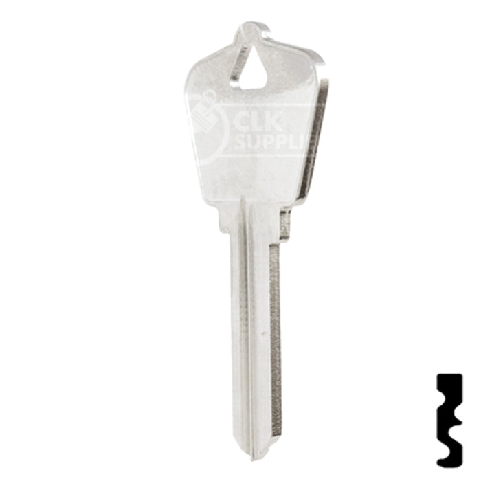 Uncut Key Blank | Arrow | A1179F Residential-Commercial Key Ilco