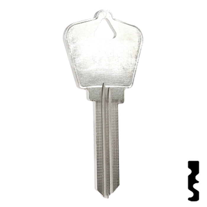 Uncut Key Blank | Arrow | A1179F Residential-Commercial Key Ilco