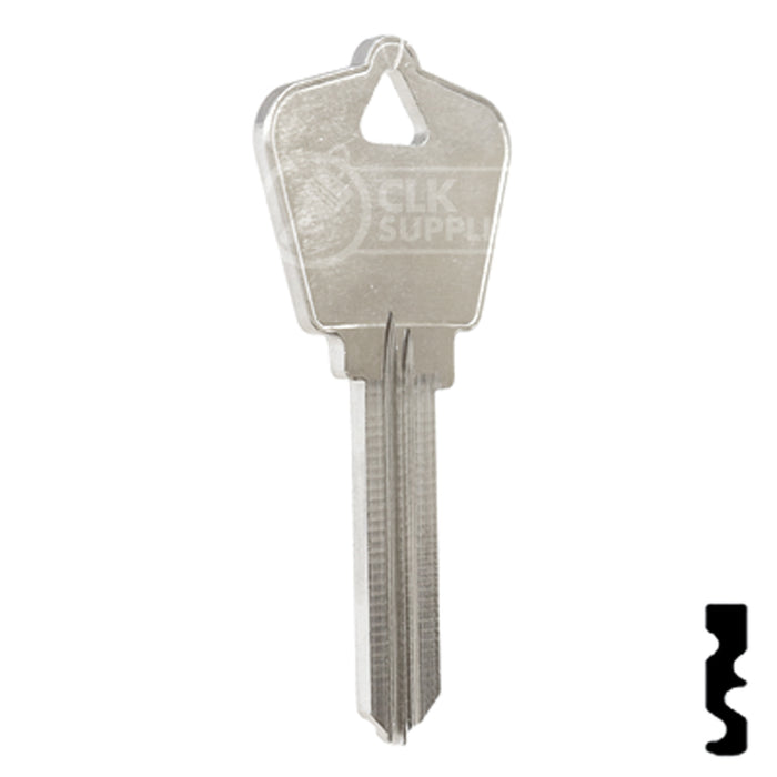 Uncut Key Blank | Arrow | A1179F Residential-Commercial Key Ilco