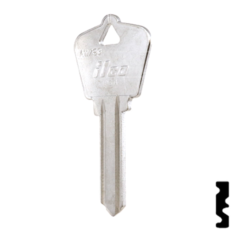 Uncut Key Blank | Arrow | A1179G Residential-Commercial Key Ilco