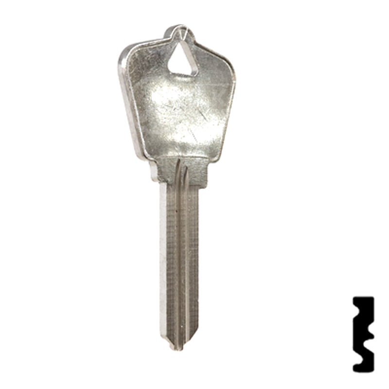 Uncut Key Blank | Arrow | A1179G Residential-Commercial Key Ilco