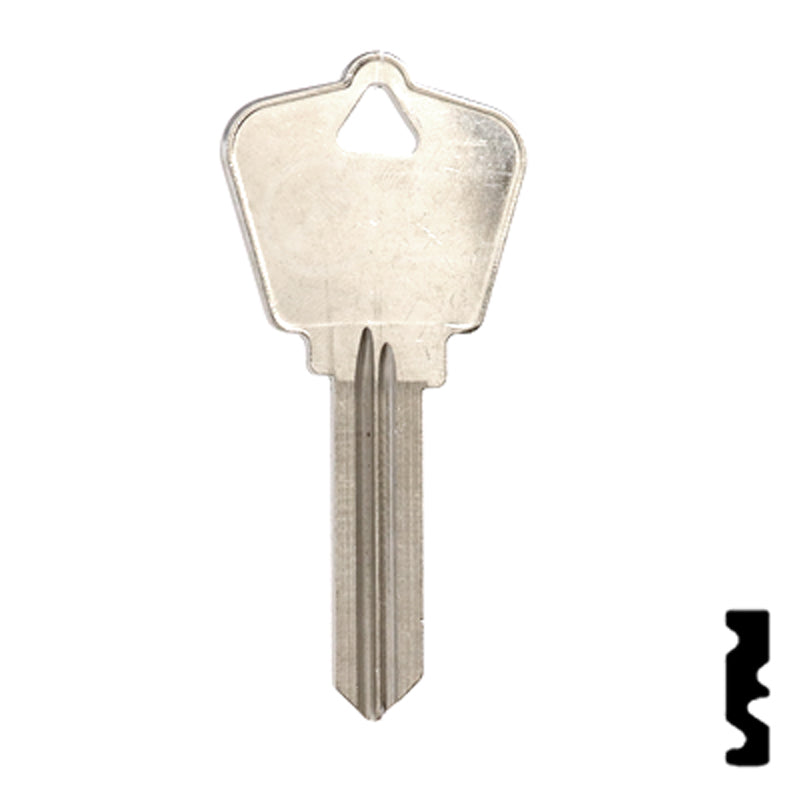 Uncut Key Blank | Arrow | A1179G Residential-Commercial Key Ilco