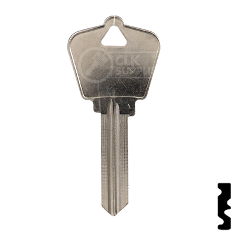Uncut Key Blank | Arrow | A1179G Residential-Commercial Key Ilco