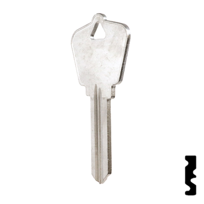 Uncut Key Blank | Arrow | A1179G Residential-Commercial Key Ilco