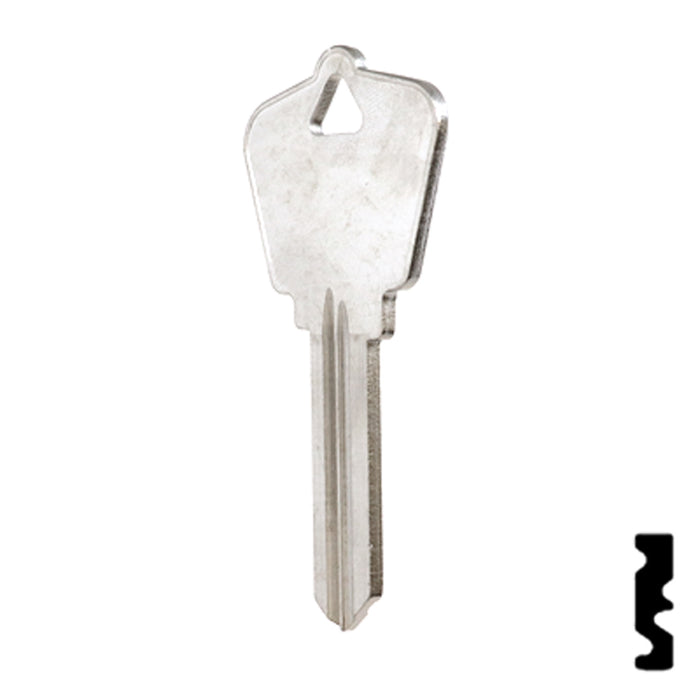 Uncut Key Blank | Arrow | A1179G Residential-Commercial Key Ilco