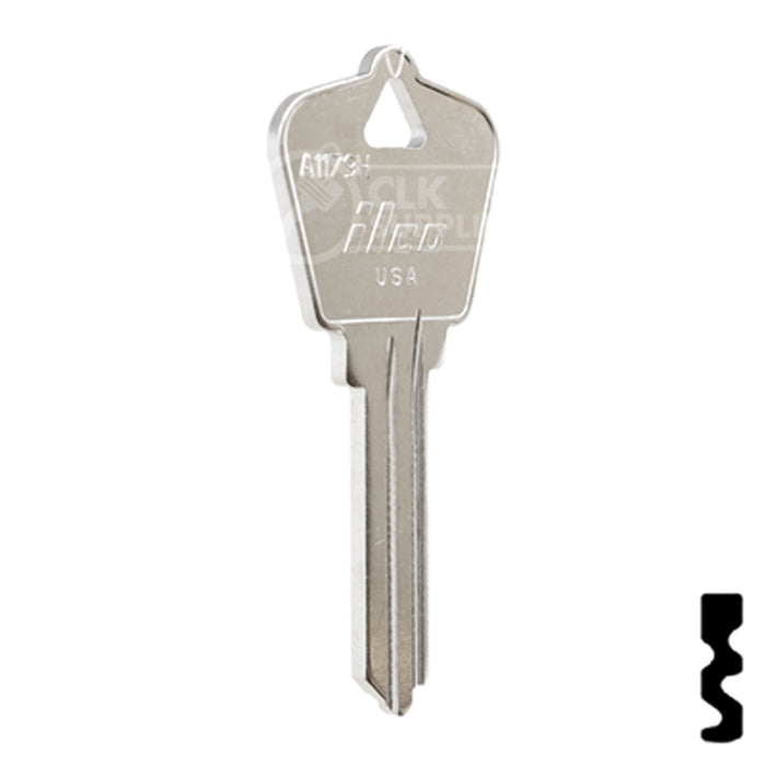 Uncut Key Blank | Arrow | A1179H Residential-Commercial Key Ilco