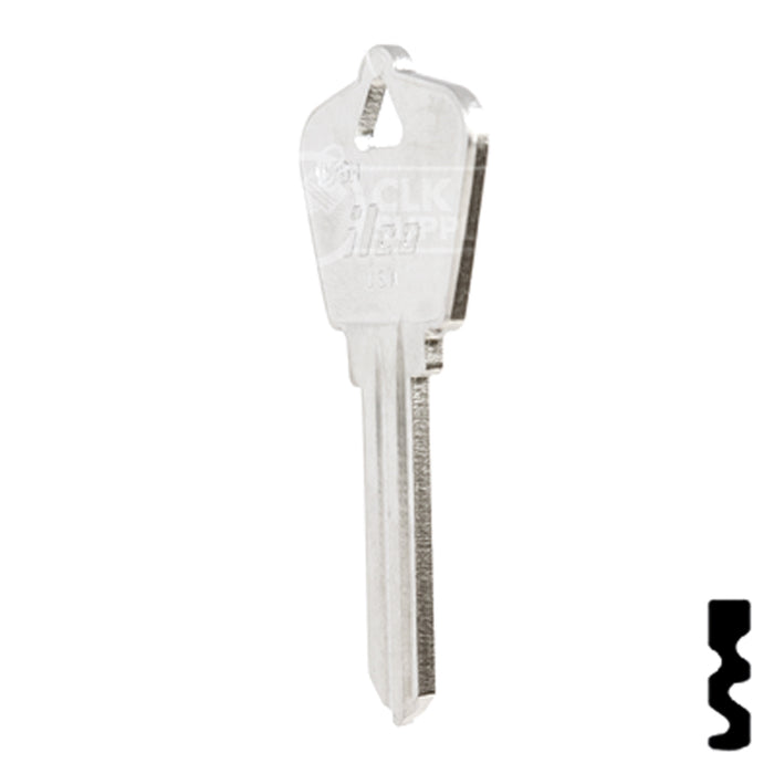 Uncut Key Blank | Arrow | A1179H Residential-Commercial Key Ilco