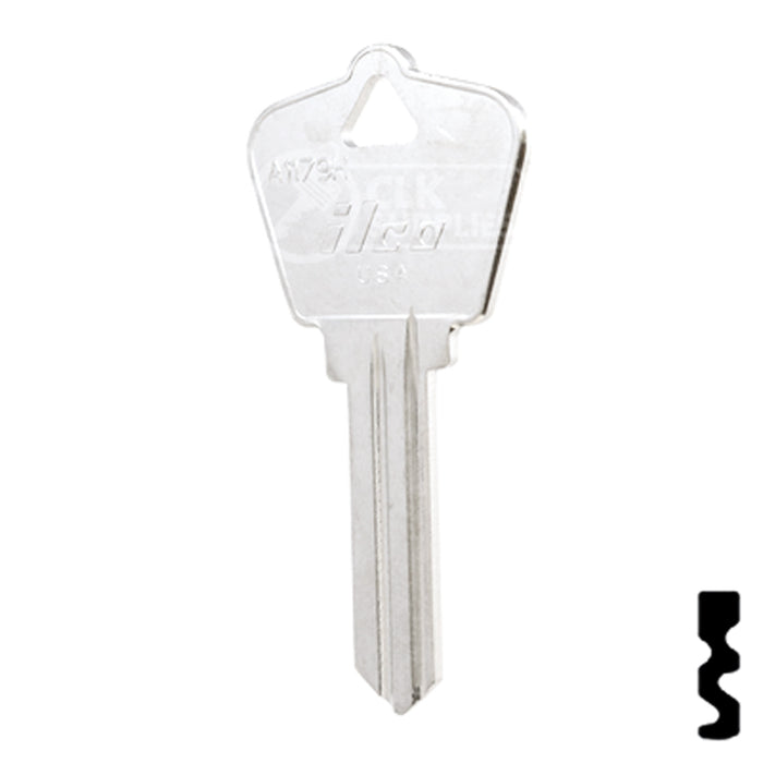 Uncut Key Blank | Arrow | A1179H Residential-Commercial Key Ilco