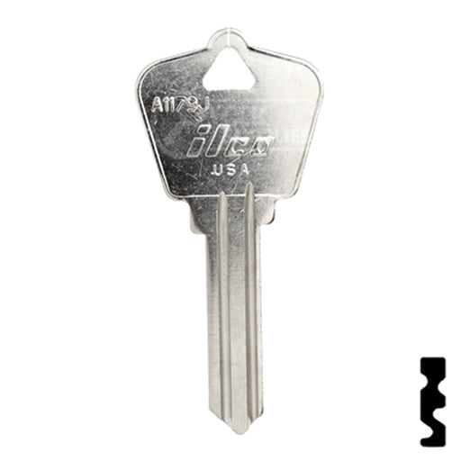 Uncut Key Blank | Arrow | A1179J Residential-Commercial Key Ilco