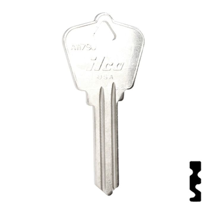 Uncut Key Blank | Arrow | A1179J Residential-Commercial Key Ilco