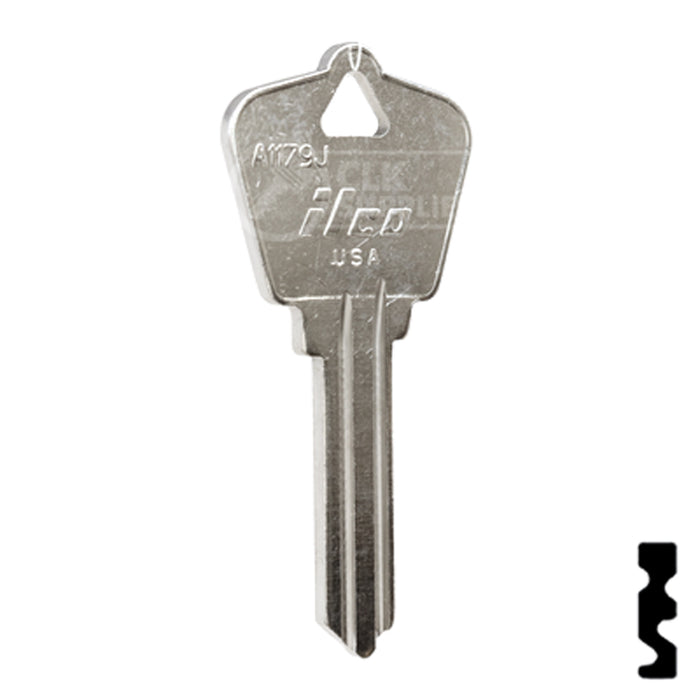 Uncut Key Blank | Arrow | A1179J Residential-Commercial Key Ilco