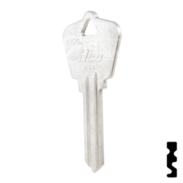 Uncut Key Blank | Arrow | A1179J Residential-Commercial Key Ilco