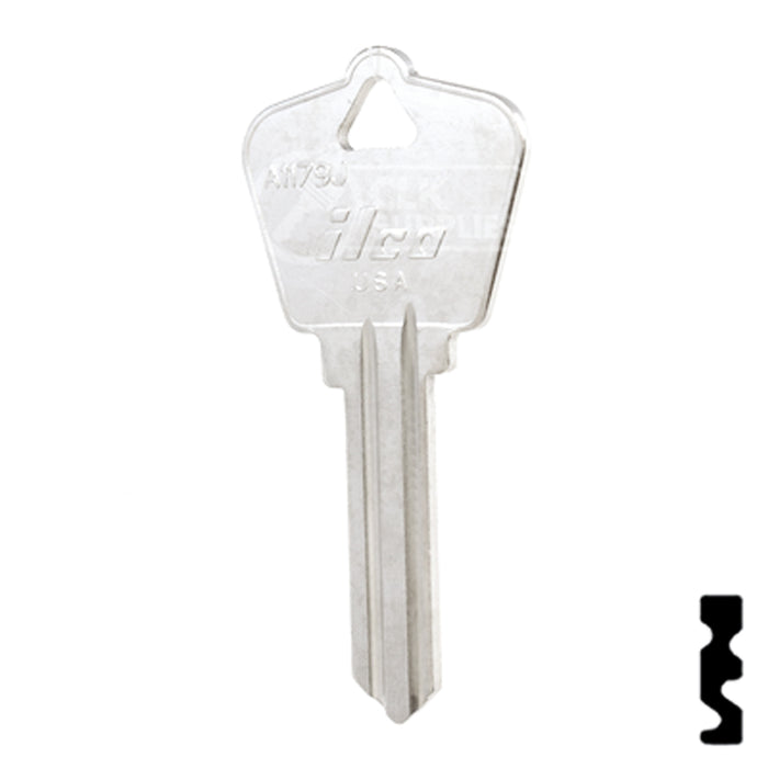 Uncut Key Blank | Arrow | A1179J Residential-Commercial Key Ilco