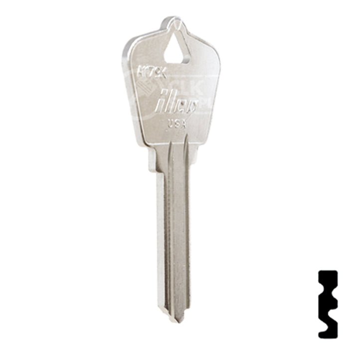 Uncut Key Blank | Arrow | A1179K Residential-Commercial Key Ilco