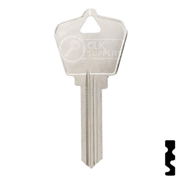 Uncut Key Blank | Arrow | A1179K Residential-Commercial Key Ilco