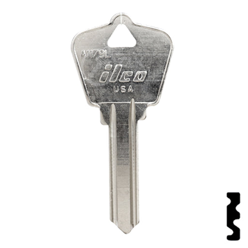 Uncut Key Blank | Arrow | A1179L Residential-Commercial Key Ilco