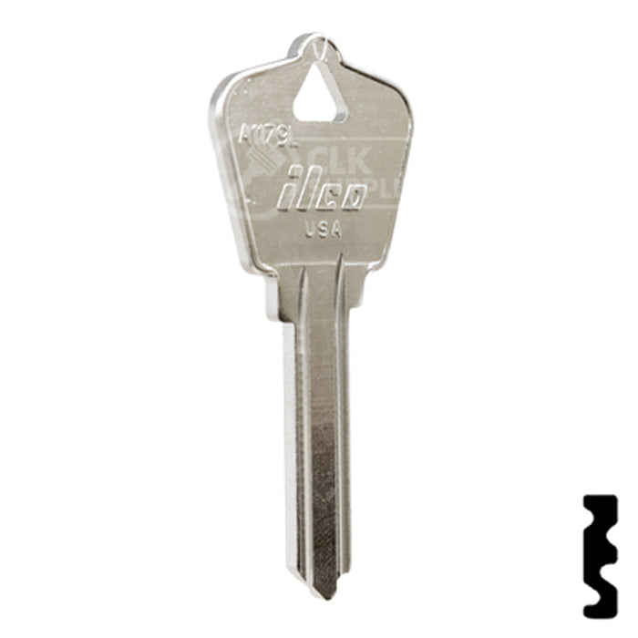 Uncut Key Blank | Arrow | A1179L Residential-Commercial Key Ilco