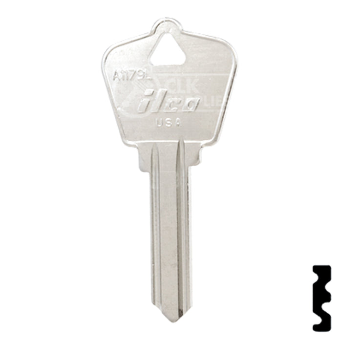 Uncut Key Blank | Arrow | A1179L Residential-Commercial Key Ilco