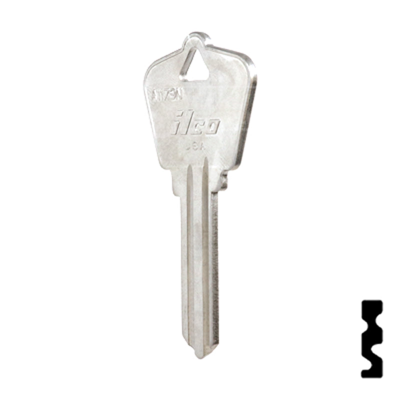 Uncut Key Blank | Arrow | A1179N Residential-Commercial Key Ilco